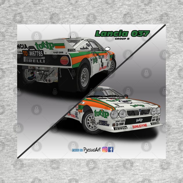 Lancia 037 Group B Totip by PjesusArt